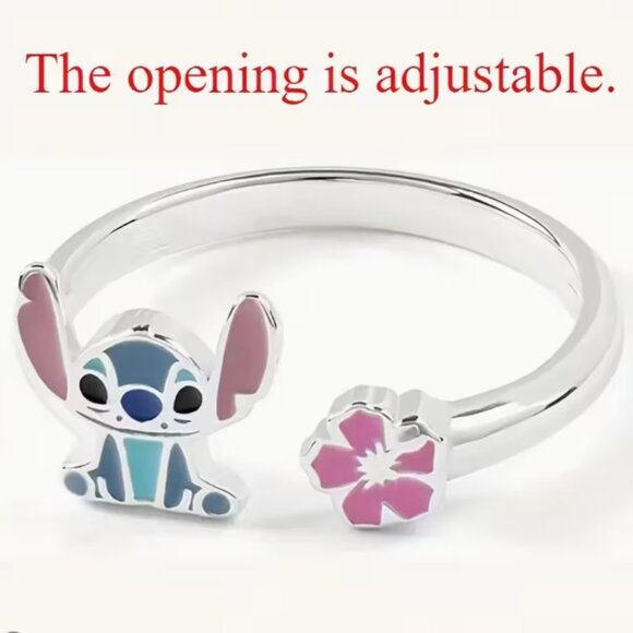 💙🩵Disney - Stitch Ring (Adjustable) - Picture 2 of 4